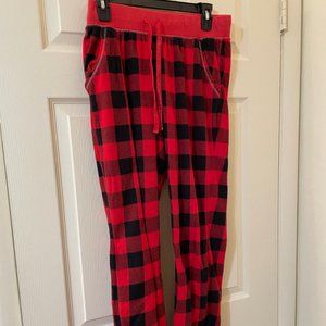 Plaid Fleece Pajama Pants
